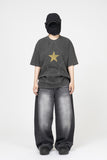 Nex Side Snap Wide Denim