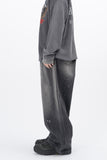 Newferel Three Line Wide Denim