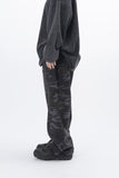 Heba Camo Incision Pants