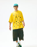 [AG] Double Pocket Color Mix Half Pants