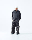 Camo Ripstop Damage Carpenter Wide Pants