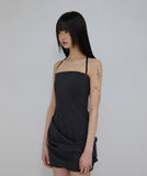 Asymmetrical Draped Dress