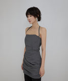 Asymmetrical Draped Dress