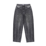 Dirty Washing Patch Pocket Denim