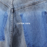 Dirty Washing Patch Pocket Denim