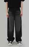 Washed corduroy pants
