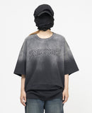 Limer embroidery pigment short sleeve t-shirt