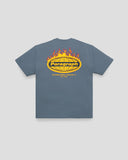 no.017 FLAME LOGO T SHIRT