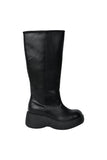 Natia leather long boots