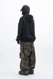 Vesper Grunge Hooded Zip-Up