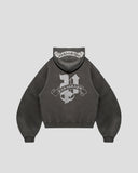 No.20 PARAGRAPH BANNER ZIP HOODIE