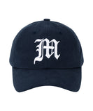 GOTHIC M LOGO BALL CAP