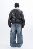 Corinne Mink Fur Leather Jumper