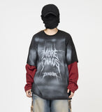 Caron Dirty Layered Long Sleeve T-Shirt