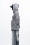 Voda Water Printing Zip-up