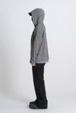 Stow Two-Way Hooded Knit Zip-Up