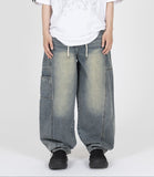 Unraveled Carpenter Banding Denim