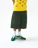 [AG] Double Pocket Color Mix Half Pants