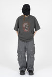 Fire Skeleton Short Sleeve T-Shirt
