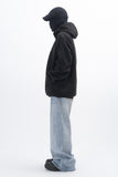 Delroy High Neck Fleece Hoodie