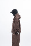 Medi W Boucle Embroidery Heavy Set-Up Hood