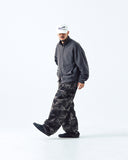 Camo Ripstop Damage Carpenter Wide Pants