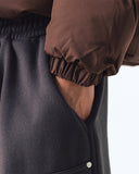 Double Knee Wide Sweat Pants