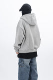 Eyelet Fleece Hooded Zip Up