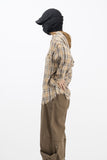 Neble Biowashing Check Shirt