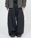 Jibany Dart Snap Wide Balloon Pants