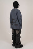Attractive Pigment Long Sleeve T-shirt