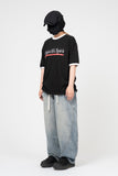Side Cut Pocket Curved Denim