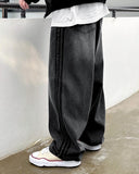 Taping line balloon jeans