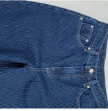 002 Stripe Wide Denim Pants