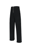 CUT OFF DENIM PANTS