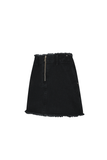 CUT OFF DENIM SKIRT