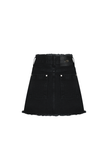 CUT OFF DENIM SKIRT