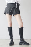 Ohi Layered Wrap Skirt Pants