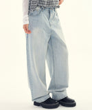 Forest light blue denim