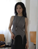 D-Ring Drop Pigment Sleeveless