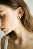 Tilted Heart Earrings