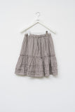 (W) Bunny Checked Skirt