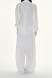 Pure line sheer shirt