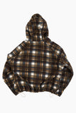 Molly check fleece anorak