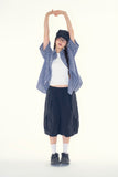 After cargo bermuda pants