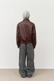 Base Leather Blouson