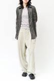 Ice Linen Banding Trousers