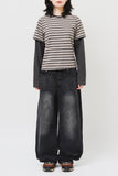 (W) Pepper Layered Longsleeve