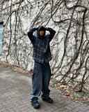 Vintage Check Hood Shirt