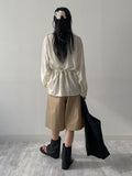 [unisex] Rainy Nylon Bermuda Pants